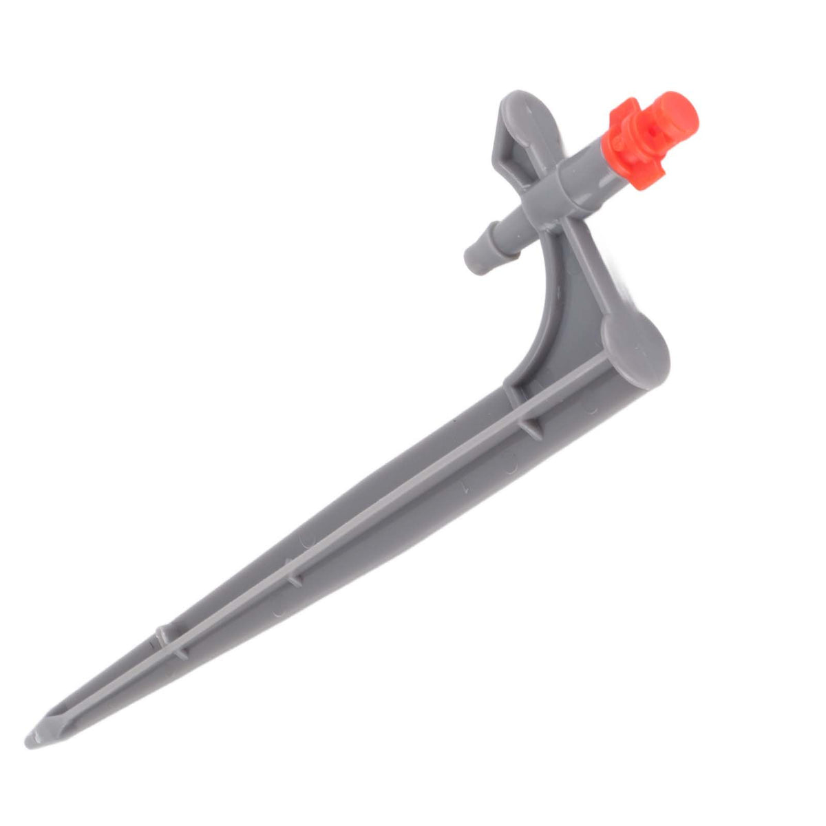 20Pcs/Bag Irrigation Dripper with Ground Insert Fruit Tree Drip Irrigation Emitters for Gardening360 Degree (Red)