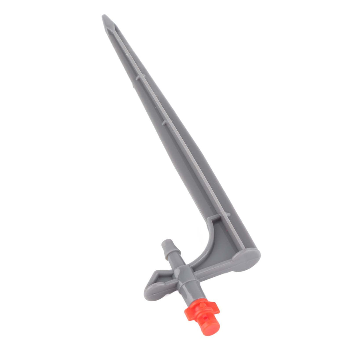 20Pcs/Bag Irrigation Dripper with Ground Insert Fruit Tree Drip Irrigation Emitters for Gardening360 Degree (Red)