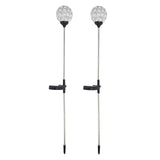Solar Garden Lights Outdoor LED Globe Lamp Color Changing IP65 Waterproof for Pathway Lawn Courtyard Balcony