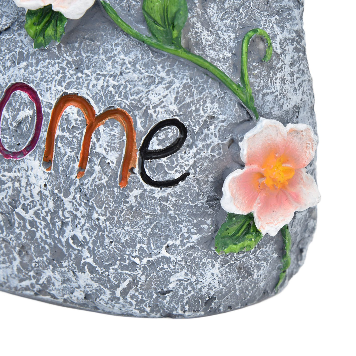 Double Sparrow Welcome Sculpture Cute Simulation Resin Ornament for Outdoor Home Garden Yard