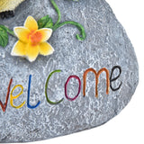 Bird Garden Decor Resin Animal Garden Figurines Welcome Sign Sculptures Statues for Yard Patio Lawn - Extra Image