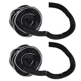 2PCS Brush Strip Ultraviolet Proof Water Proof Adjustable Length 4M Weather Stripping for Greenhouse Glass Door - Side View