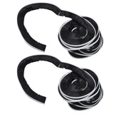 2PCS Brush Strip Ultraviolet Proof Water Proof Adjustable Length 4M Weather Stripping for Greenhouse Glass Door