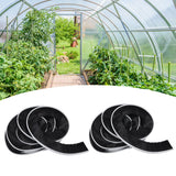 2PCS Brush Strip Ultraviolet Proof Water Proof Adjustable Length 4M Weather Stripping for Greenhouse Glass Door