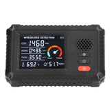 Air Quality Detector 5 in 1 Real Time Environmental Assessment Monitor for HCHO TVOC CO2 Temperature Humidity Detection
