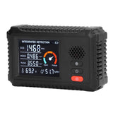 Air Quality Detector 5 in 1 Real Time Environmental Assessment Monitor for HCHO TVOC CO2 Temperature Humidity Detection - 45-Degree Angle