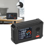 Air Quality Detector 5 in 1 Real Time Environmental Assessment Monitor for HCHO TVOC CO2 Temperature Humidity Detection