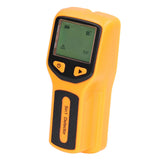 5 in 1 Stud Finder Multifunctional Wall Scanner LCD Electronic Metal Studs Detector HW430Yellow - Top-Down View