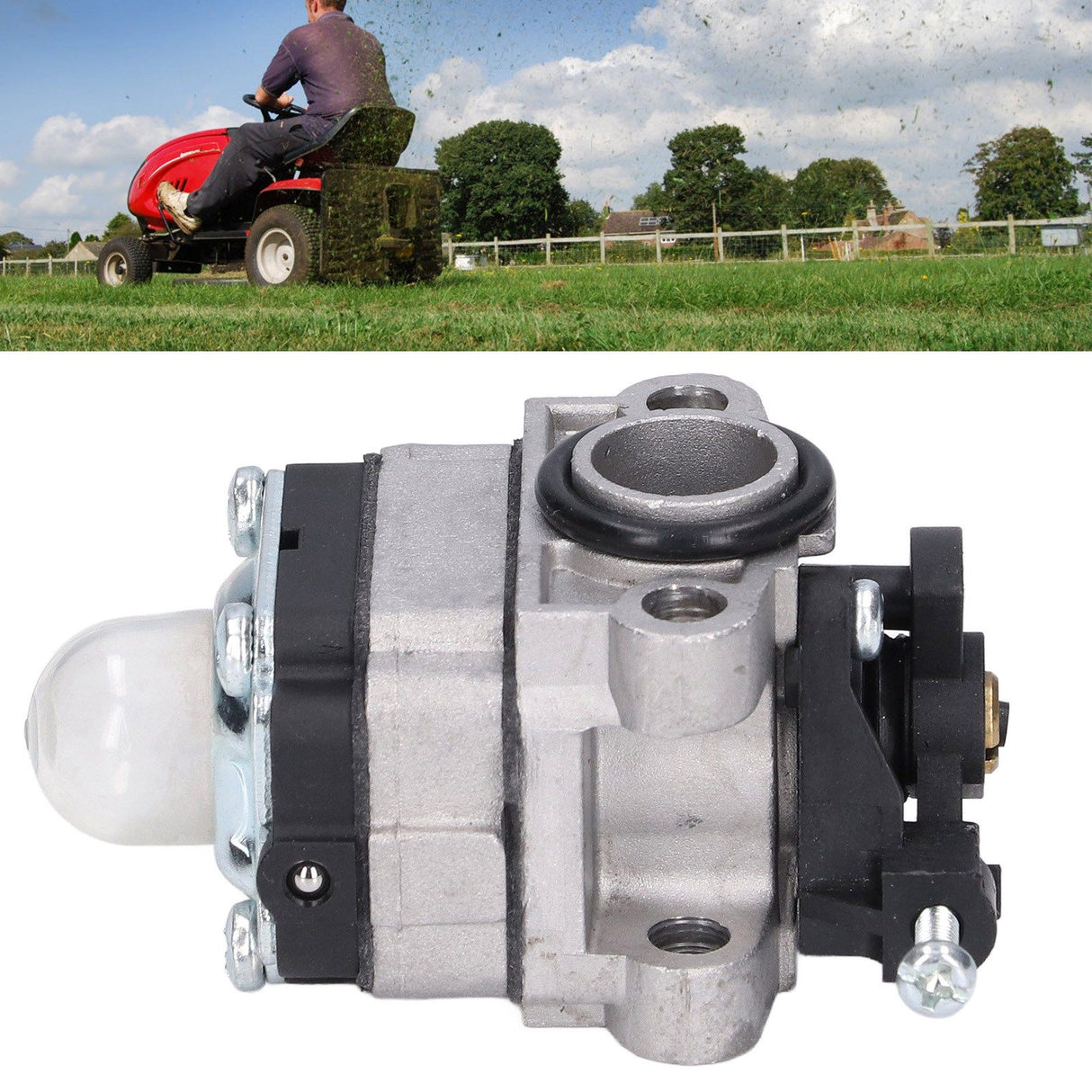 Carburetor Kit Garden Lawn Mower Carburetor for Ryobi RY252CS RY253SS RY251PH RY254BC 753‑06258A
