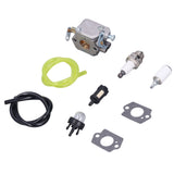 Carburetor Spark Plug Tubing Kit for Homelite UT‑10781 UT‑10926 33cc Chainsaw RY74003D 000998271 - Side View