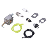 Carburetor Spark Plug Tubing Kit for Homelite UT‑10781 UT‑10926 33cc Chainsaw RY74003D 000998271