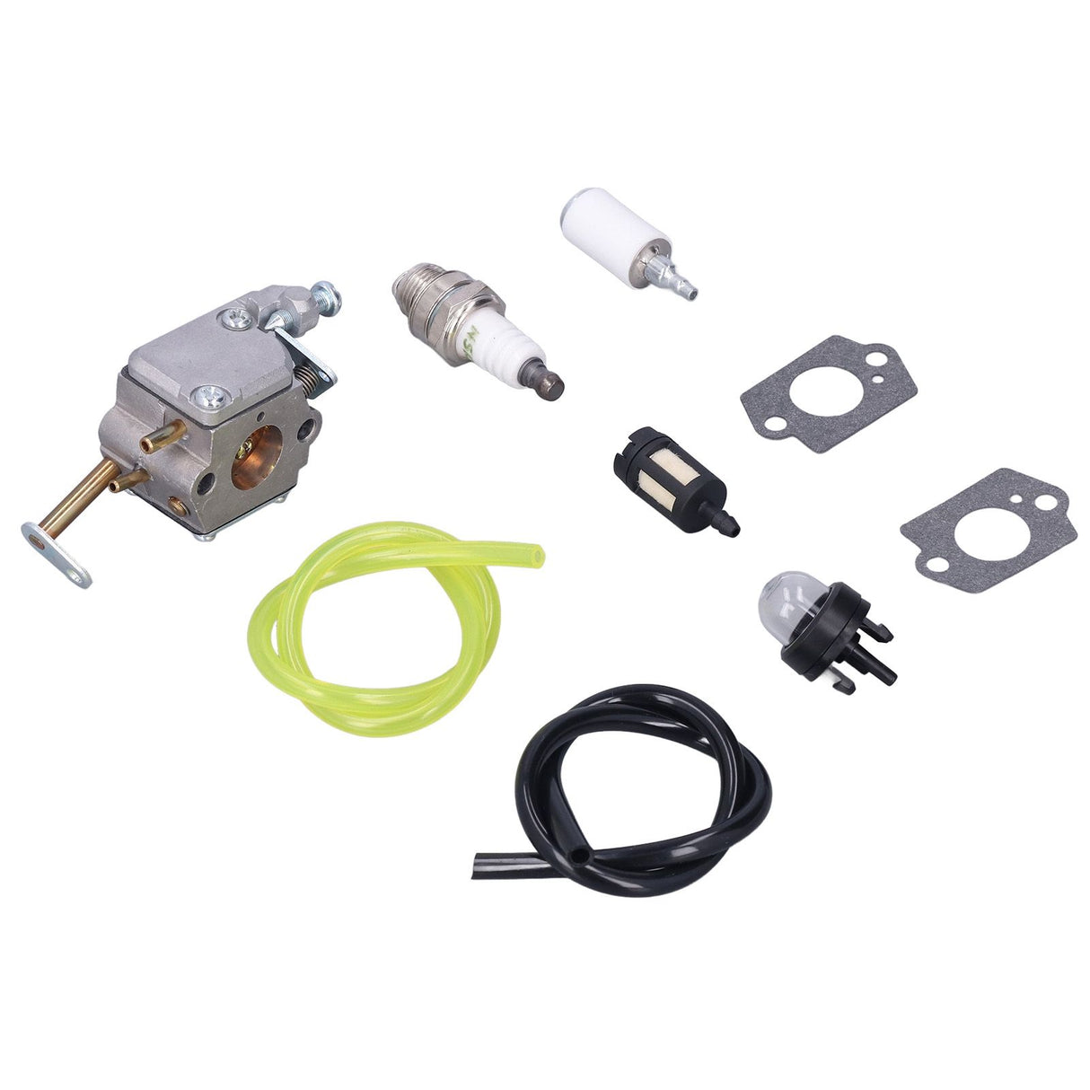 Carburetor Spark Plug Tubing Kit for Homelite UT‑10781 UT‑10926 33cc Chainsaw RY74003D 000998271