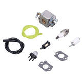Carburetor Spark Plug Tubing Kit for Homelite UT‑10781 UT‑10926 33cc Chainsaw RY74003D 000998271 - Rear View
