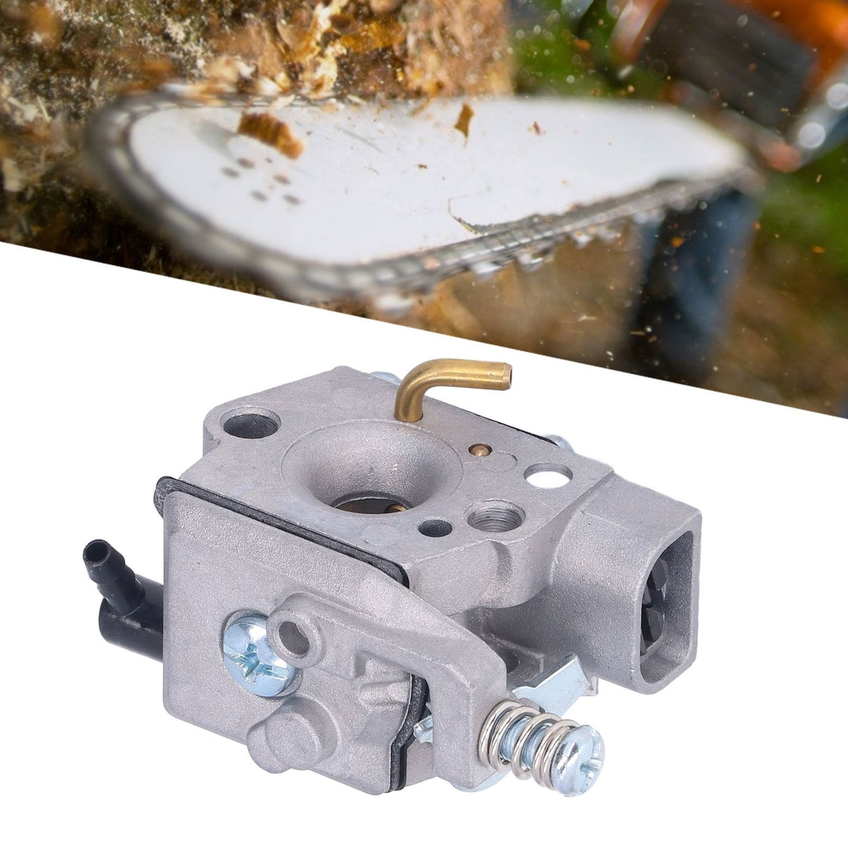 Electric Saw Carburetor Replacement Kit with Felt Fuel Filter for CS3000 CS3400 A021000231 A021000760