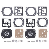 2Set Carburetor Carb Repair Kit Garden Lawn Mower Rebuild Kit Accessory for Walbro K24‑hda