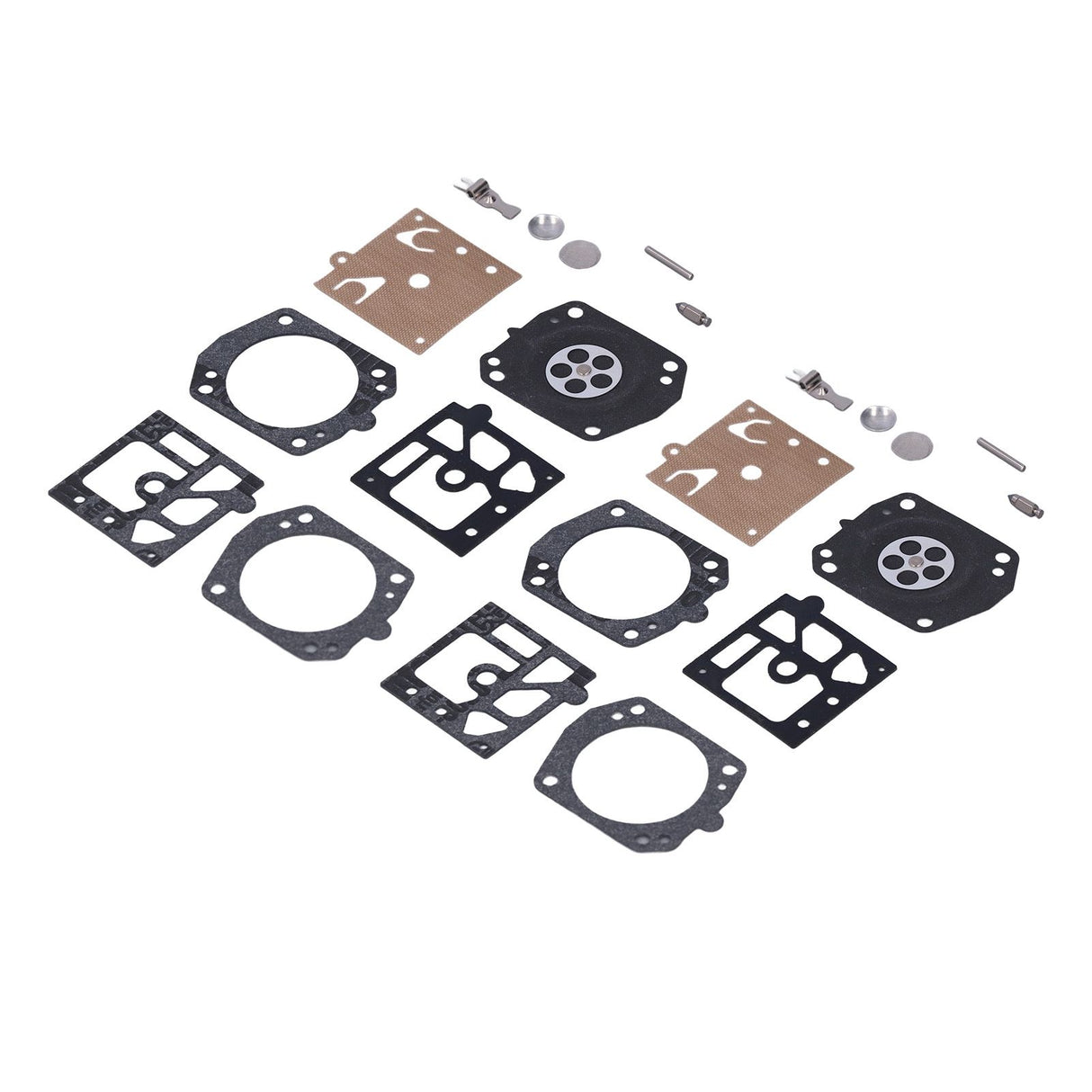 2Set Carburetor Carb Repair Kit Garden Lawn Mower Rebuild Kit Accessory for Walbro K24‑hda