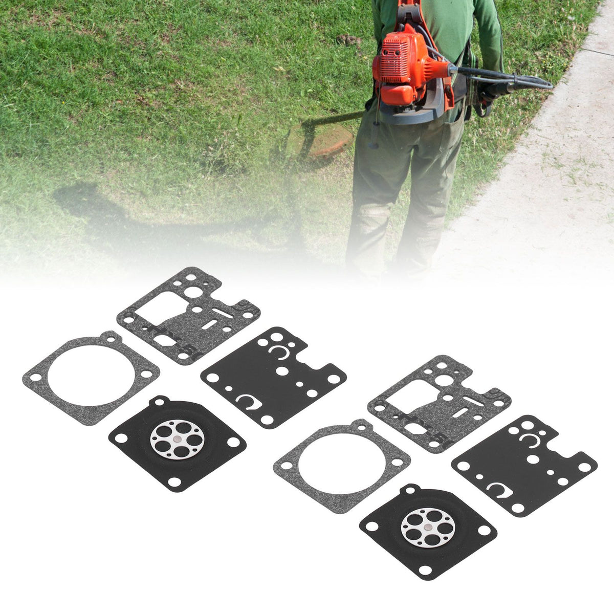 2 Sets Trimmer Repair Replacement Kit Replacement for SRM 210 SRM230 Garden Trimmer