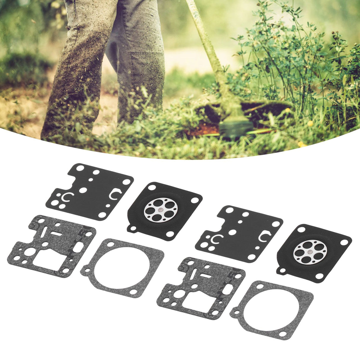 2 Sets Trimmer Repair Replacement Kit Replacement for SRM 210 SRM230 Garden Trimmer
