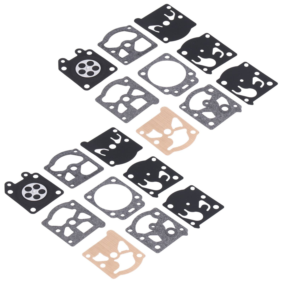 2 Sets Carburetor Carb Repair Rebuild Kit for WT K24‑WAT WT866 WT924 WT773 WT775 WT925 WT973 Lawn Mower