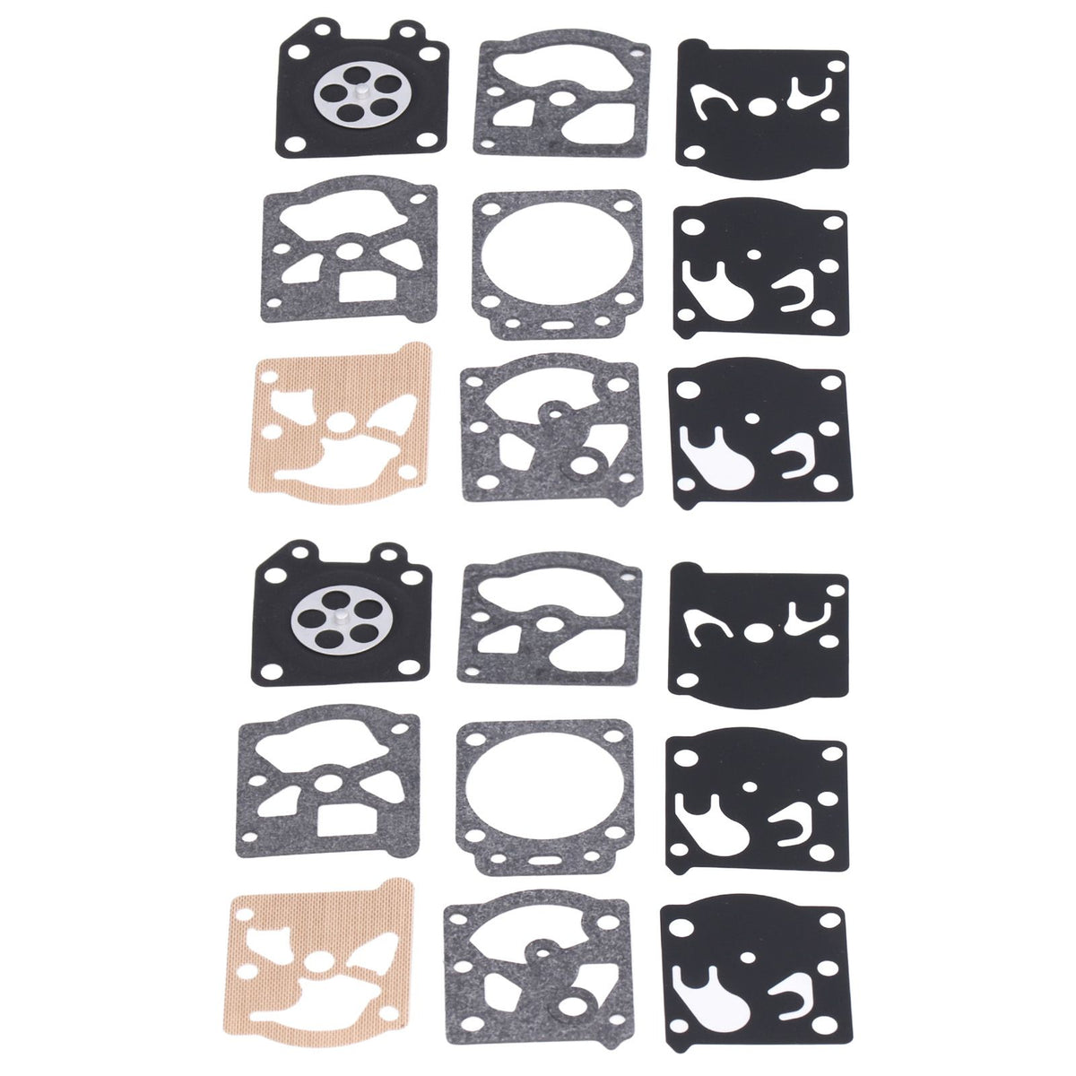 2 Sets Carburetor Carb Repair Rebuild Kit for WT K24‑WAT WT866 WT924 WT773 WT775 WT925 WT973 Lawn Mower