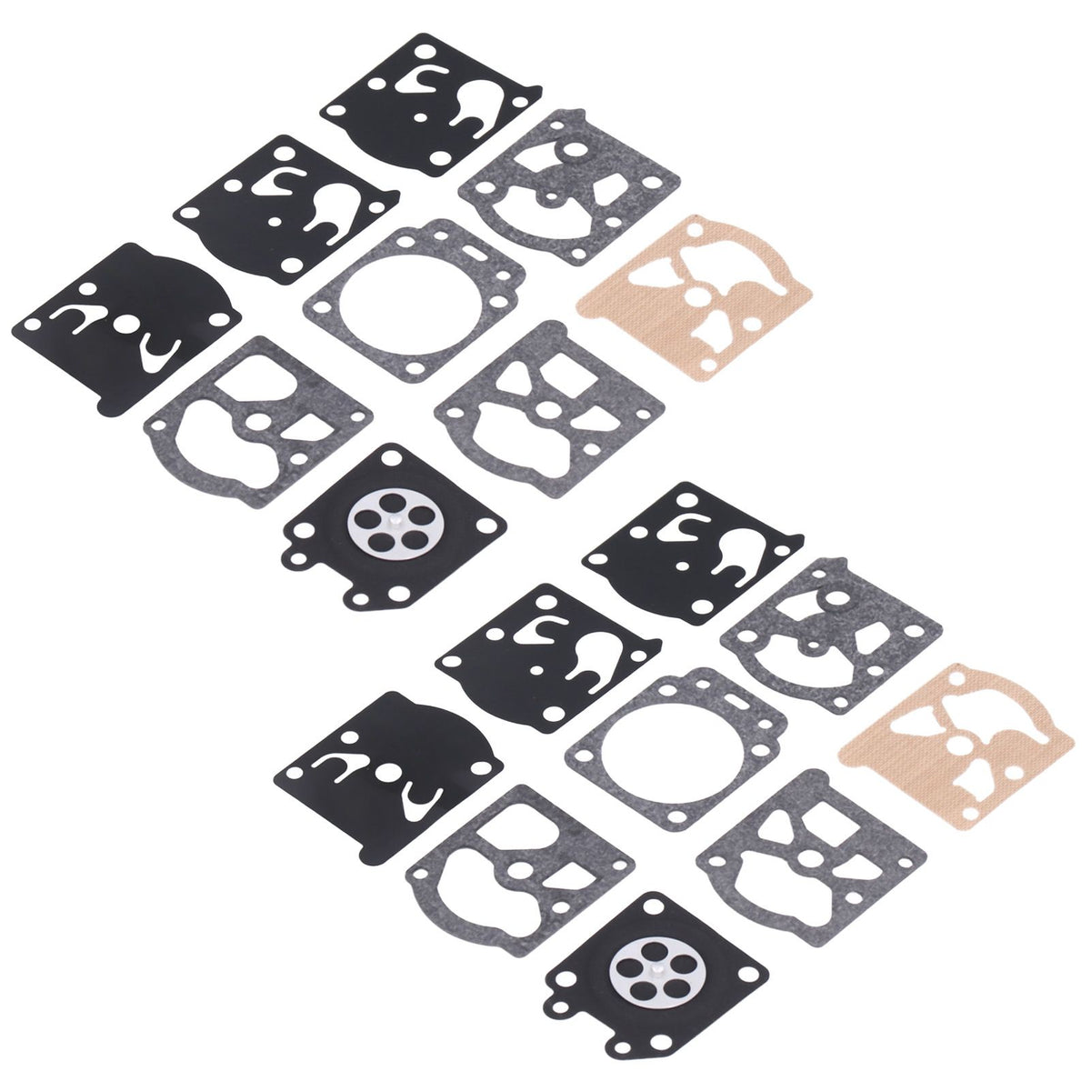 2 Sets Carburetor Carb Repair Rebuild Kit for WT K24‑WAT WT866 WT924 WT773 WT775 WT925 WT973 Lawn Mower