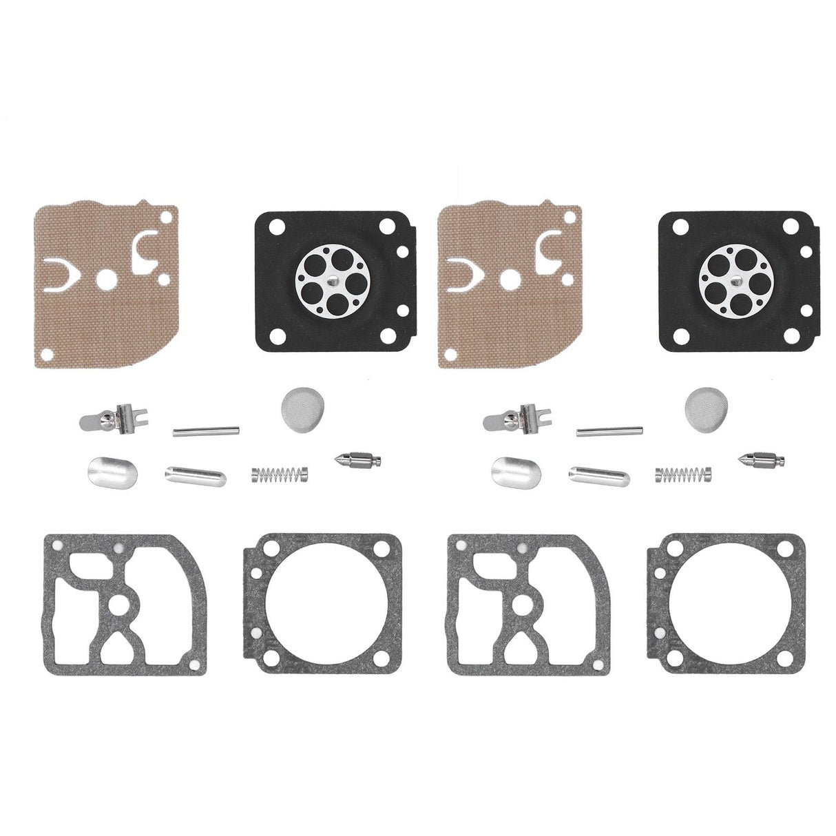 2Set RB‑40 Carburetor Carb Rebuild Repair Kit Garden Chainsaw Repair Kit for STIHL FS350 FS400 FS450