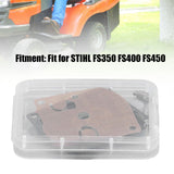 2Set RB‑40 Carburetor Carb Rebuild Repair Kit Garden Chainsaw Repair Kit for STIHL FS350 FS400 FS450 - Extra Image