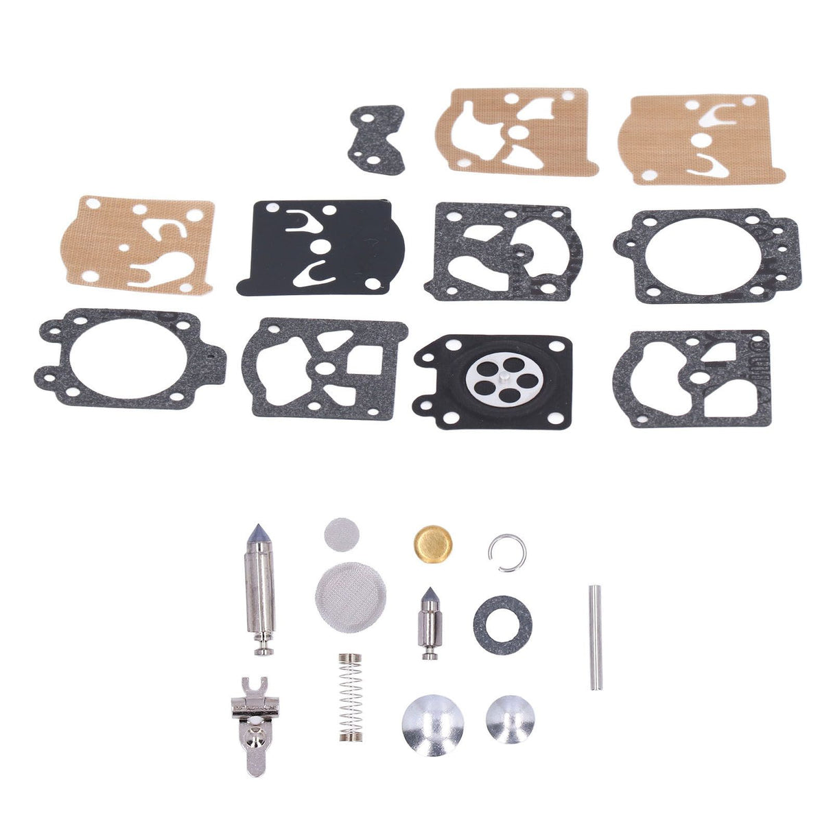 2Set Carburetor Carb Rebuild Repair Kit Garden Chainsaw Repair Kit For Walbro K20 WA WT