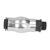 G1 Male Thread Frothy Foam Jet Fountain Nozzle 304 Stainless Steel Water Spray Head for Garden Pond Lake