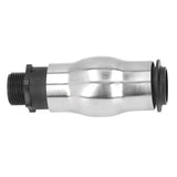 G1 Male Thread Frothy Foam Jet Fountain Nozzle 304 Stainless Steel Water Spray Head for Garden Pond Lake - Close-Up Angle