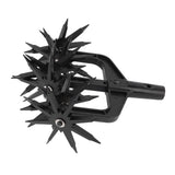 Garden Soil Scarifier Wear Resistant 2 in 1 Ventilated Scarifier Rotary Tiller for Garden - Close-Up Angle