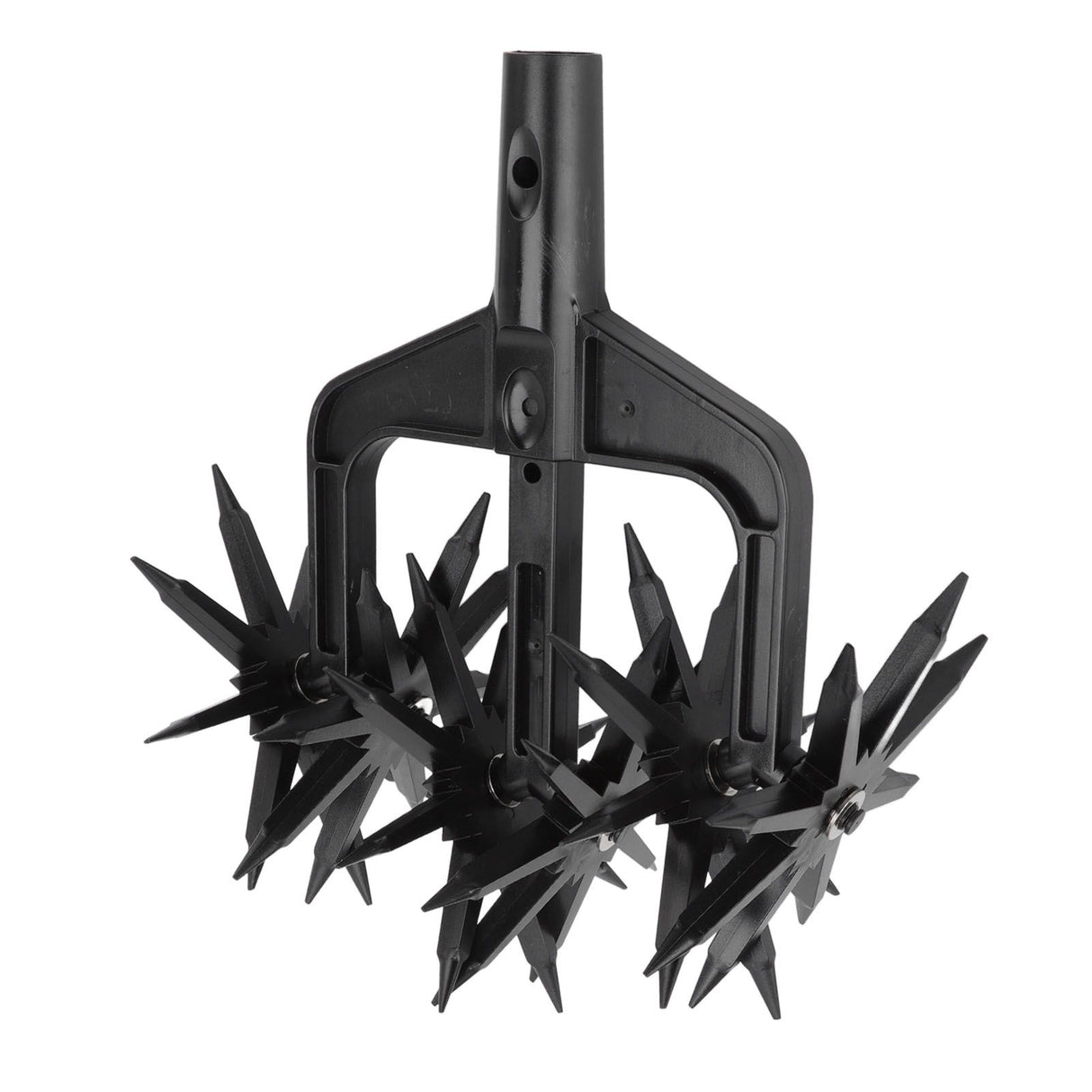 Garden Soil Scarifier Wear Resistant 2 in 1 Ventilated Scarifier Rotary Tiller for Garden