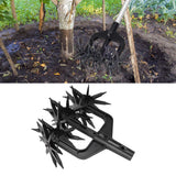 Garden Soil Scarifier Wear Resistant 2 in 1 Ventilated Scarifier Rotary Tiller for Garden - Extra Image