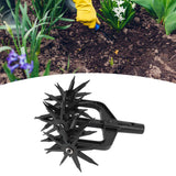 Garden Soil Scarifier Wear Resistant 2 in 1 Ventilated Scarifier Rotary Tiller for Garden - Extra Image