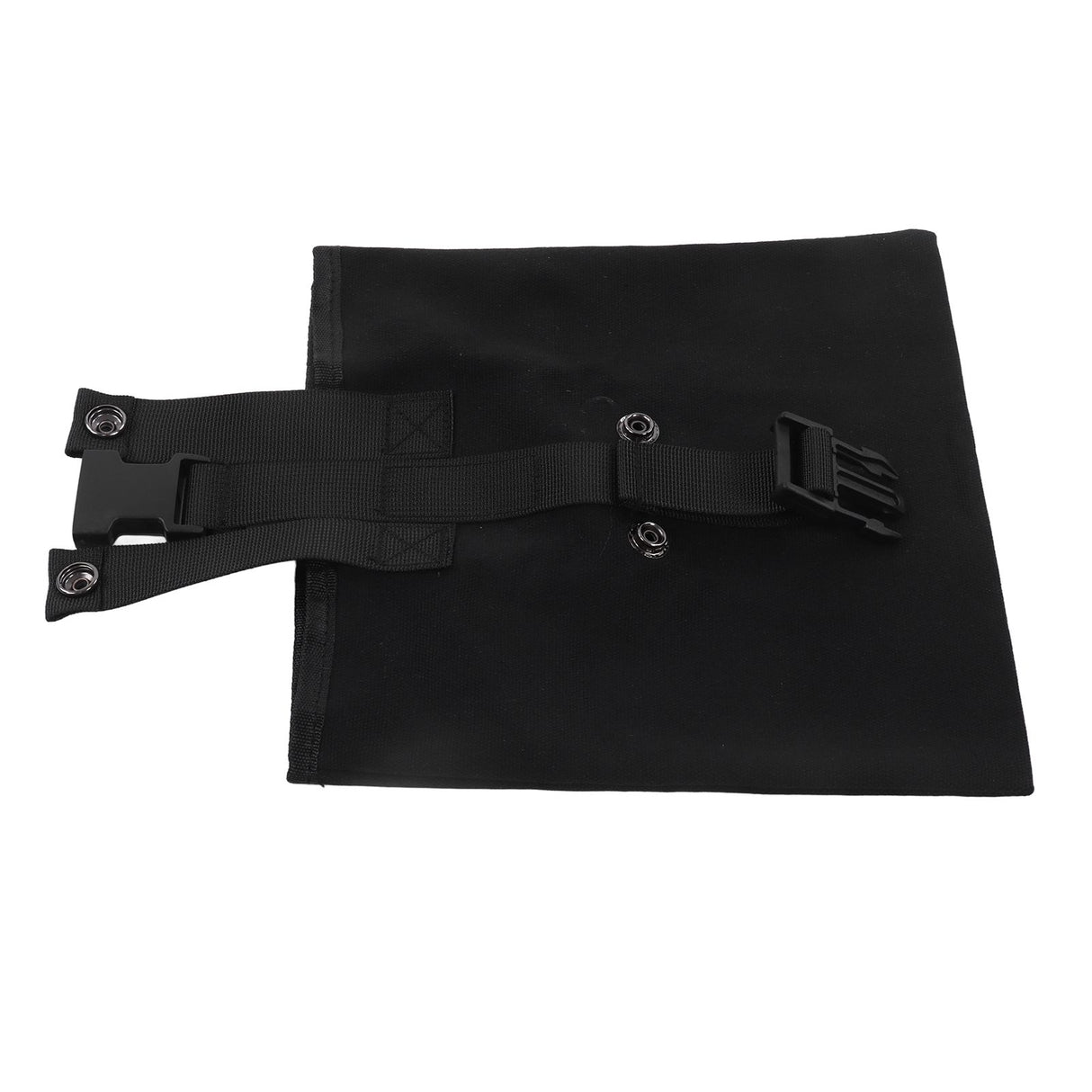Outdoor Foraging Bag Oxford Cloth Fruit Picking Bag Waist Hanging Tool Pouch Garden Vegetable Storage Pouch Black