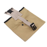 Outdoor Foraging Bag Oxford Cloth Fruit Picking Bag Waist Hanging Tool Pouch Garden Vegetable Storage Pouch Khaki - 45-Degree Angle