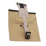 Outdoor Foraging Bag Oxford Cloth Fruit Picking Bag Waist Hanging Tool Pouch Garden Vegetable Storage Pouch Khaki