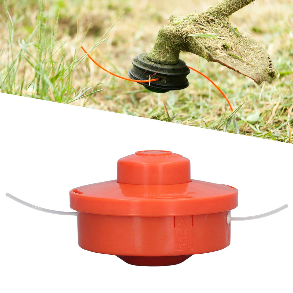 Trimmer Head Replacement Garden Machinery Accessories Grass Head for M10 Thread Weeder