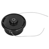 Weeding Machine Trimming Head Nylon Plastic Lawn Mower Brush Head Replacement M10 Thread