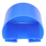 20Pcs Bird Food Bowl Plastic Parrot Water Feeding Cup Birdcage Feeder Trough Set Kit Blue 11x6cm / 4.33x2.36in