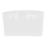 20Pcs Bird Food Bowl Plastic Parrot Water Feeding Cup Birdcage Feeder Trough Set Kit White 11x6cm / 4.33x2.36in - Extra Image