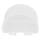 20Pcs Bird Food Bowl Plastic Parrot Water Feeding Cup Birdcage Feeder Trough Set Kit White 11x6cm / 4.33x2.36in - Extra Image