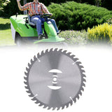 Circular Saw Blade Manganese Steel Sturdy Durable Incisive Grass Trimmer Blade Lawnmower Parts Garden Tools - Extra Image
