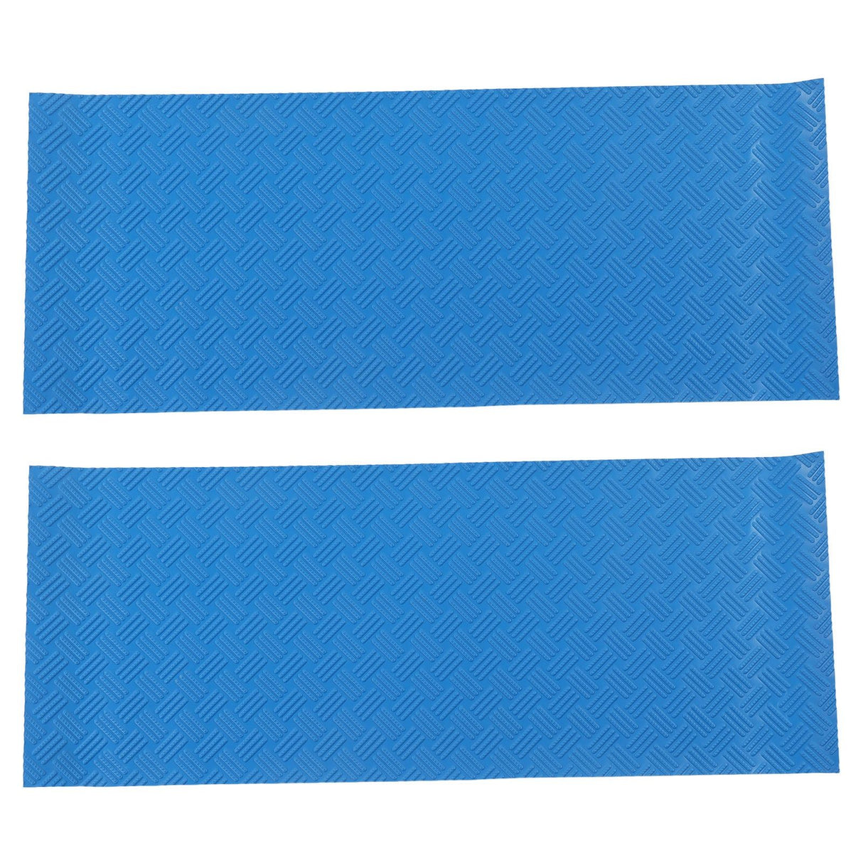 2Pcs Swimming Pool Ladder Mat Rubber Protective Floor Step Pad 60x24x0.1cm Set Kit
