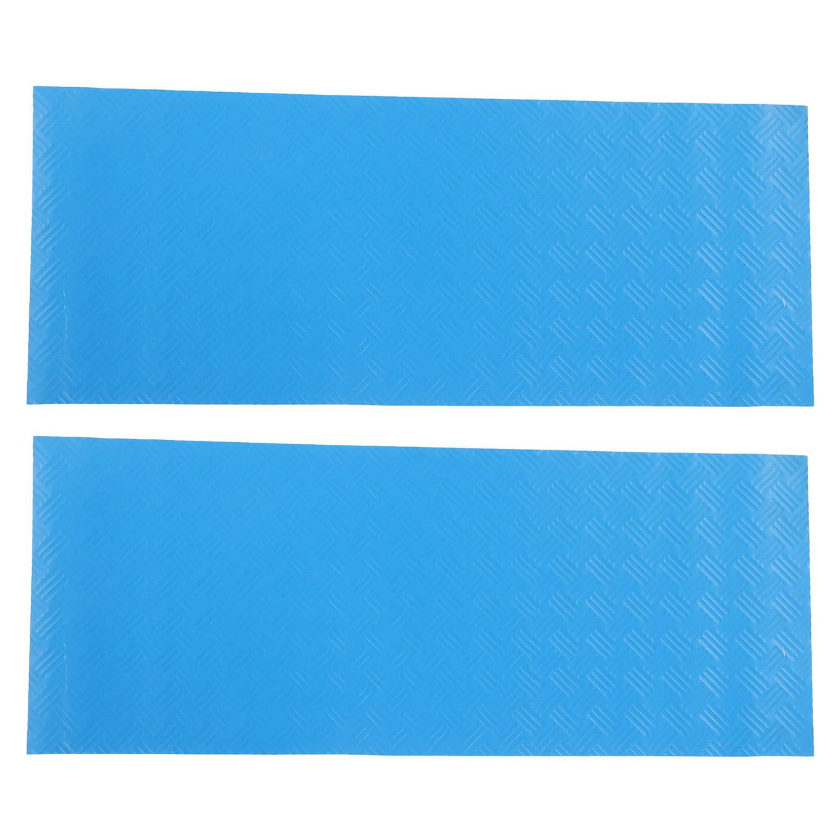 2Pcs Swimming Pool Ladder Mat Rubber Protective Floor Step Pad 60x24x0.1cm Set Kit
