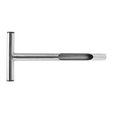 T Style Handle Soil Test Kits Stainless Steel Material Soil Sampler Kit with 2 Reusable Sampler Bags for Agriculture Forestry - Side View