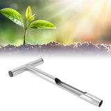 T Style Handle Soil Test Kits Stainless Steel Material Soil Sampler Kit with 2 Reusable Sampler Bags for Agriculture Forestry - Extra Image