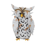 Solar Light Owl Shape Vivid Lifelike IP55 Waterproof Iron Solar Decorative Light for Garden Lawns Patios