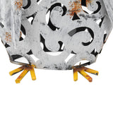 Solar Light Owl Shape Vivid Lifelike IP55 Waterproof Iron Solar Decorative Light for Garden Lawns Patios