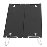 Folding Camping Table Outdoor Portable Aluminum Alloy Ultra Light Mini Folding Table Multifunction Camping Table Black - Low Angle